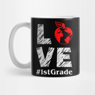 love 1st grade Mug